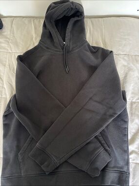 DSG Men's Charcoal Black Crewneck Hoodie